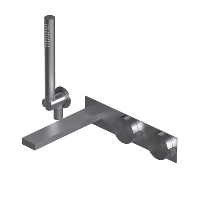 Ritmonio-DOT316-PR50EB1S2INOX-Miscelatore-Monocomando-Vasca