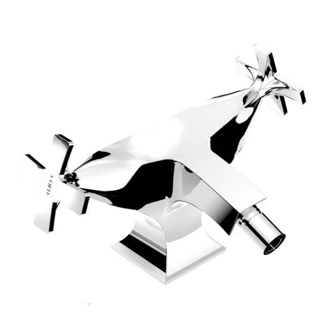 Zucchetti Nude ZB1315-Zucchetti-Mélangeur de bidet or brossé